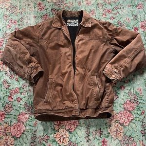 Quicksilver brown jacket men’s large